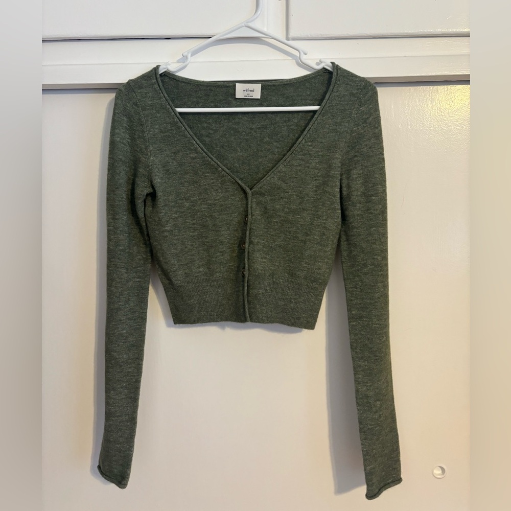 Aritzia Wilfred Santorini Cardigan